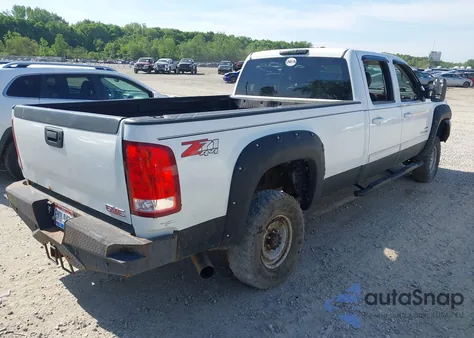 2010 GMC Sierra 3500Hd Slt from USA, damaged, VIN 1GT4K4B65AF101196